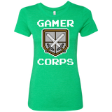 T-Shirts Envy / Small Gamer corps Women's Triblend T-Shirt
