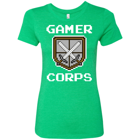 T-Shirts Envy / Small Gamer corps Women's Triblend T-Shirt