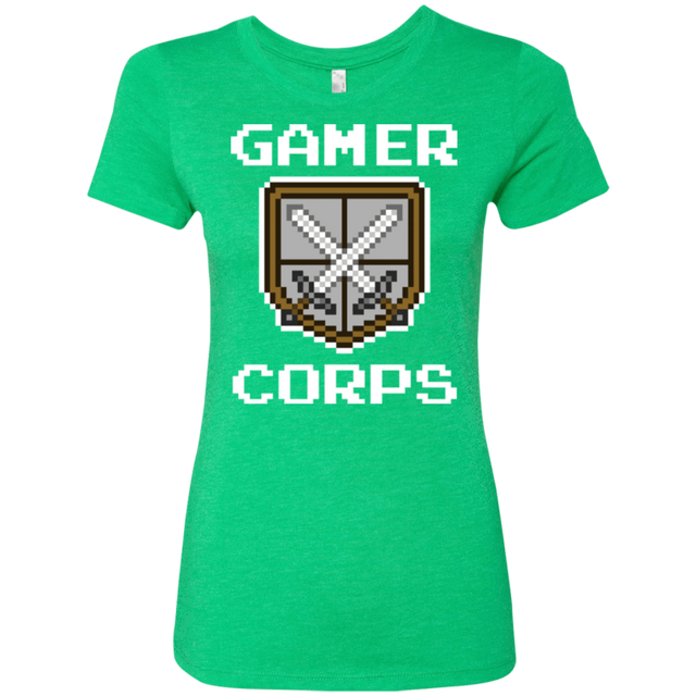 T-Shirts Envy / Small Gamer corps Women's Triblend T-Shirt