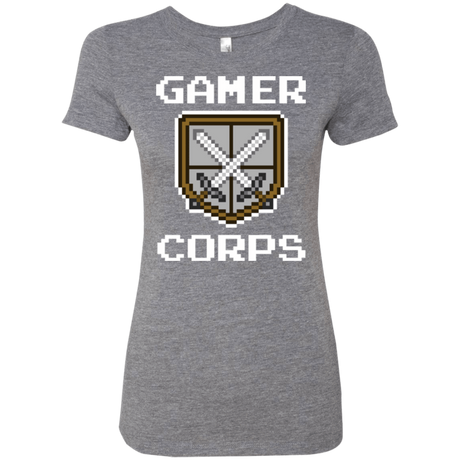 T-Shirts Premium Heather / Small Gamer corps Women's Triblend T-Shirt