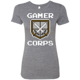 T-Shirts Premium Heather / Small Gamer corps Women's Triblend T-Shirt