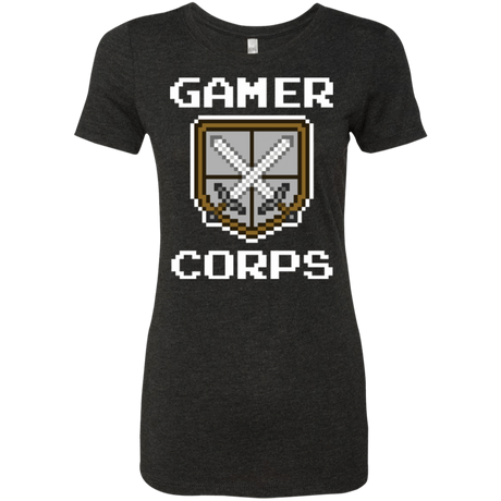 T-Shirts Vintage Black / Small Gamer corps Women's Triblend T-Shirt
