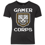 T-Shirts Vintage Black / YXS Gamer corps Youth Triblend T-Shirt