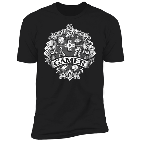 T-Shirts Black / S Gamer Crest Men's Premium T-Shirt