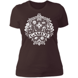 T-Shirts Dark Chocolate / S Gamer Crest Women's Premium T-Shirt