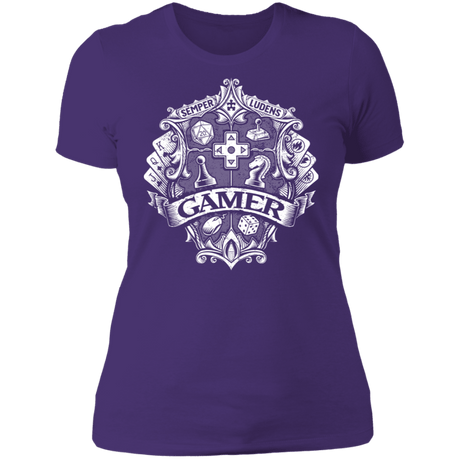 T-Shirts Purple Rush/ / S Gamer Crest Women's Premium T-Shirt