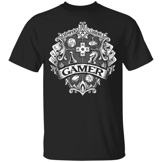 T-Shirts Black / YXS Gamer Crest Youth T-Shirt
