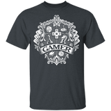T-Shirts Dark Heather / YXS Gamer Crest Youth T-Shirt