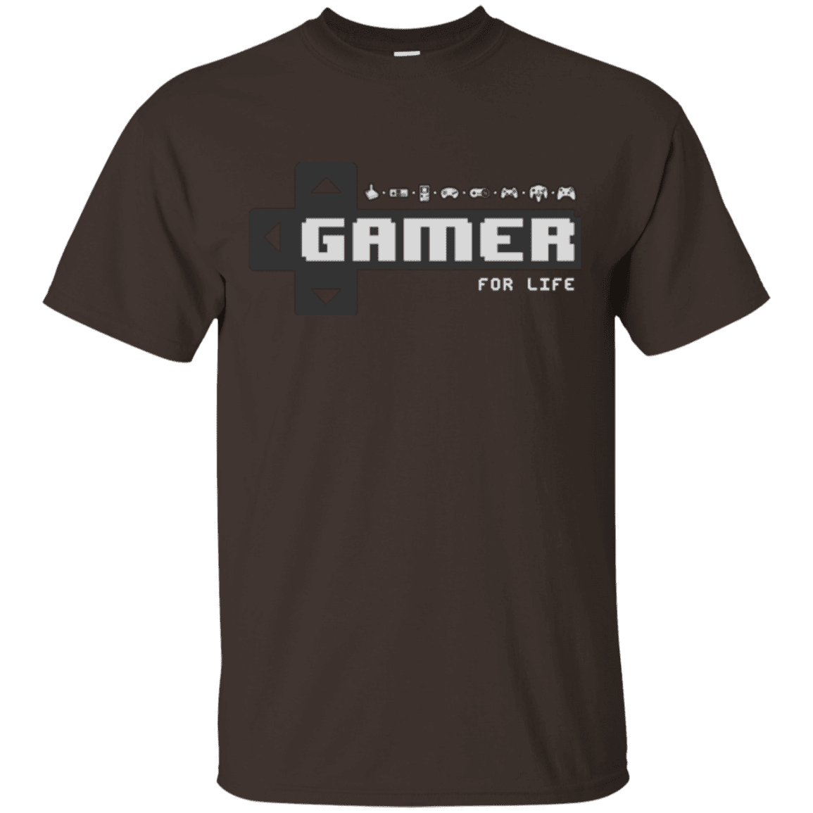 T-Shirts Dark Chocolate / Small Gamer T-Shirt