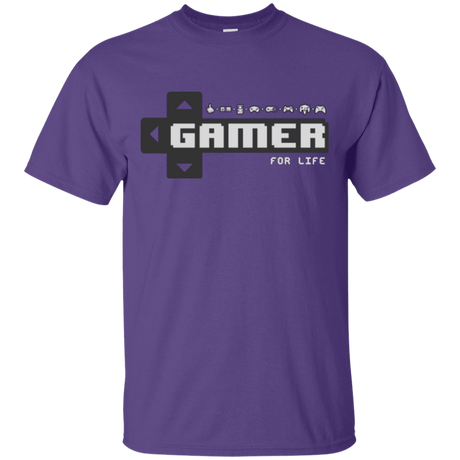 T-Shirts Purple / Small Gamer T-Shirt