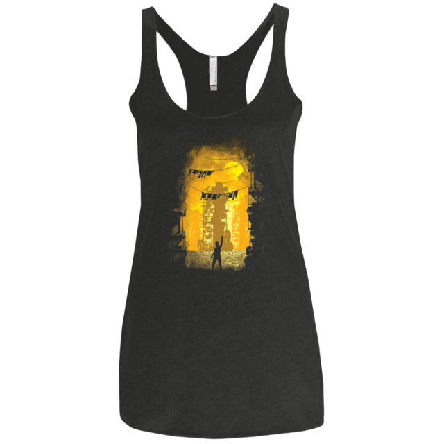 T-Shirts Vintage Black / X-Small Gamers Paradise Women's Triblend Racerback Tank