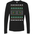 T-Shirts Black / Small Games Of Christmas Past Men's Premium Long Sleeve