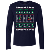T-Shirts Midnight Navy / Small Games Of Christmas Past Men's Premium Long Sleeve