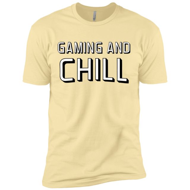 T-Shirts Banana Cream / X-Small Gaming and Chill Men's Premium T-Shirt