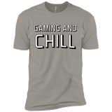 T-Shirts Light Grey / X-Small Gaming and Chill Men's Premium T-Shirt