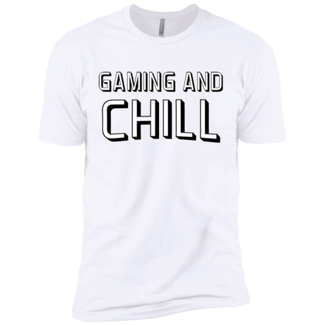 T-Shirts White / X-Small Gaming and Chill Men's Premium T-Shirt