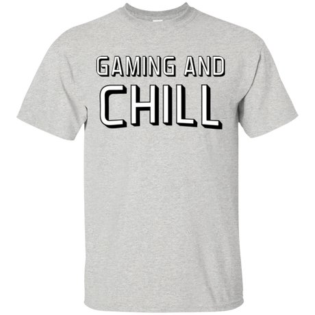 T-Shirts Ash / Small Gaming and Chill T-Shirt