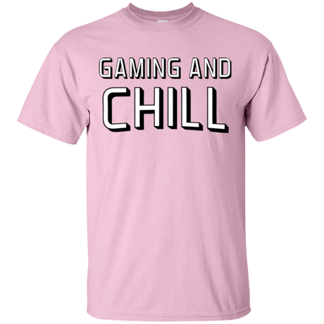 T-Shirts Light Pink / Small Gaming and Chill T-Shirt