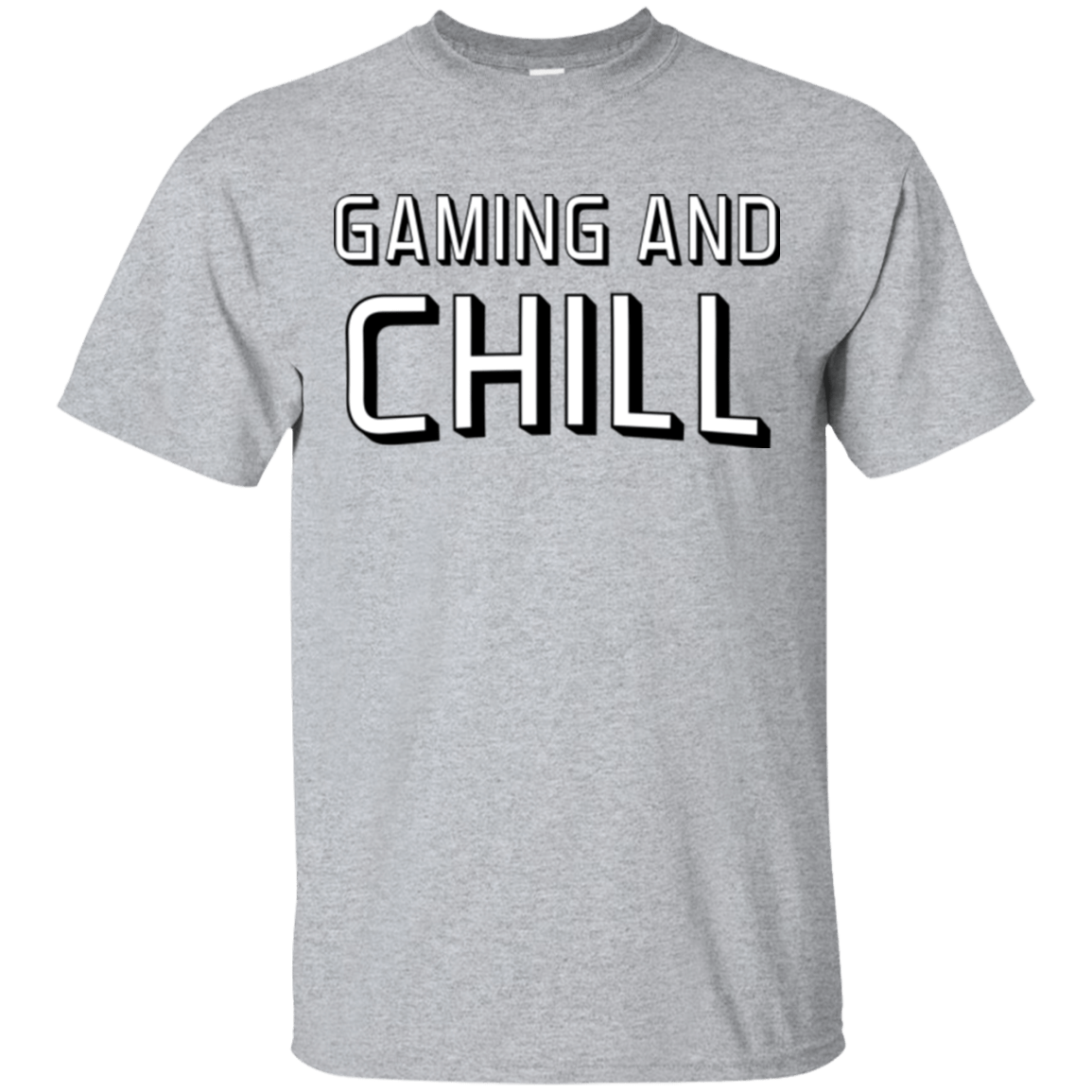 T-Shirts Sport Grey / Small Gaming and Chill T-Shirt