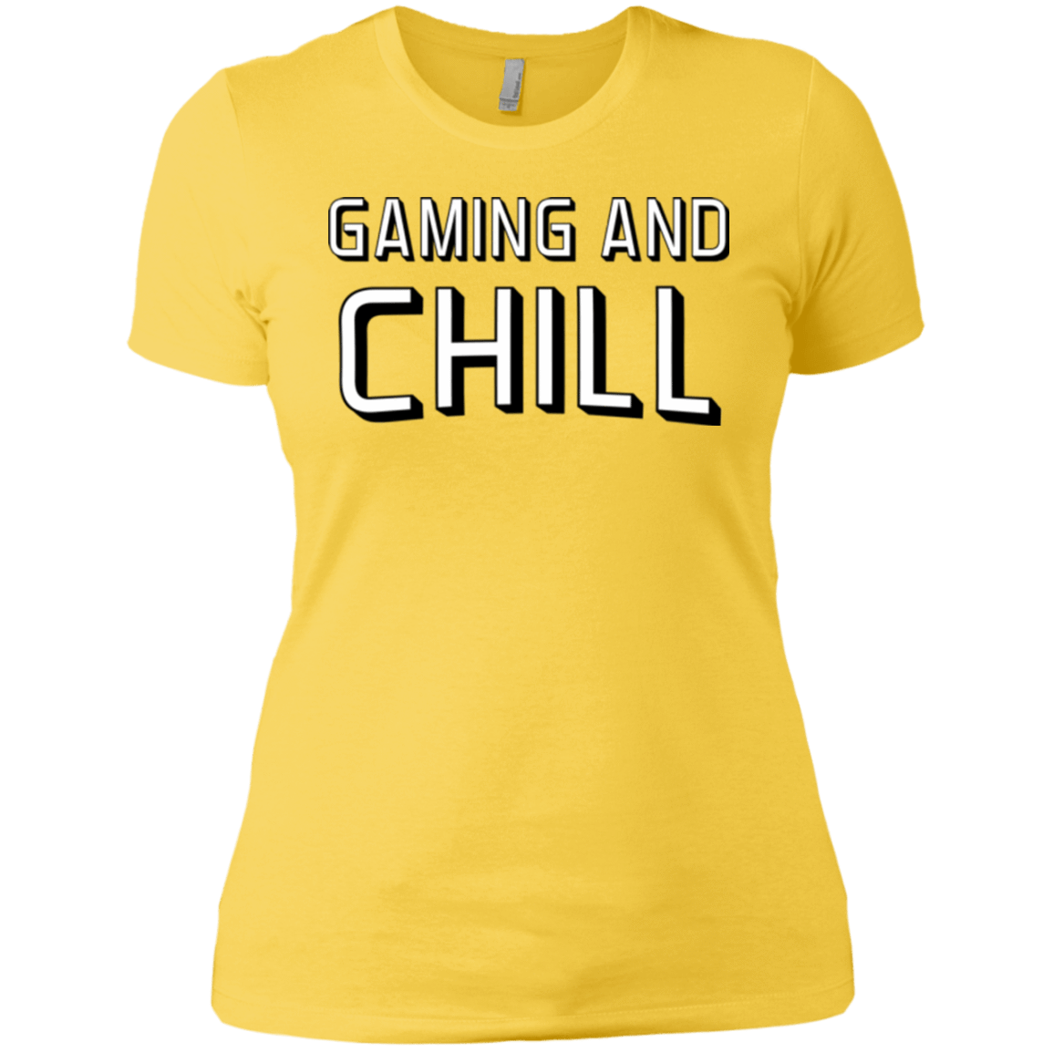 T-Shirts Vibrant Yellow / X-Small Gaming and Chill Women's Premium T-Shirt