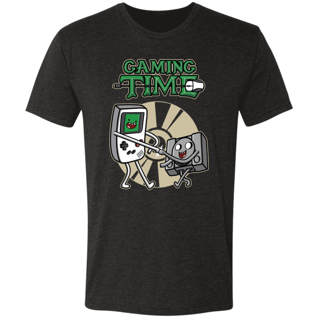 T-Shirts Vintage Black / S Gaming Time Men's Triblend T-Shirt