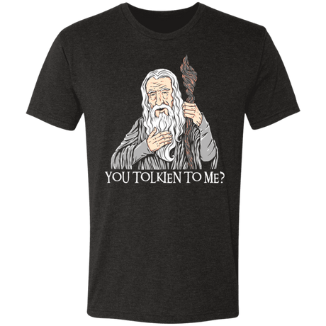T-Shirts Vintage Black / S Gandalf The Gangsta Men's Triblend T-Shirt