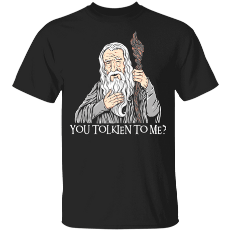 T-Shirts Black / YXS Gandalf The Gangsta Youth T-Shirt