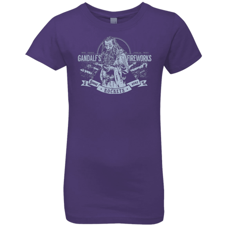 T-Shirts Purple Rush / YXS Gandalfs Fireworks Girls Premium T-Shirt