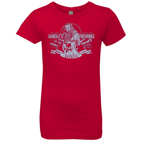 T-Shirts Red / YXS Gandalfs Fireworks Girls Premium T-Shirt