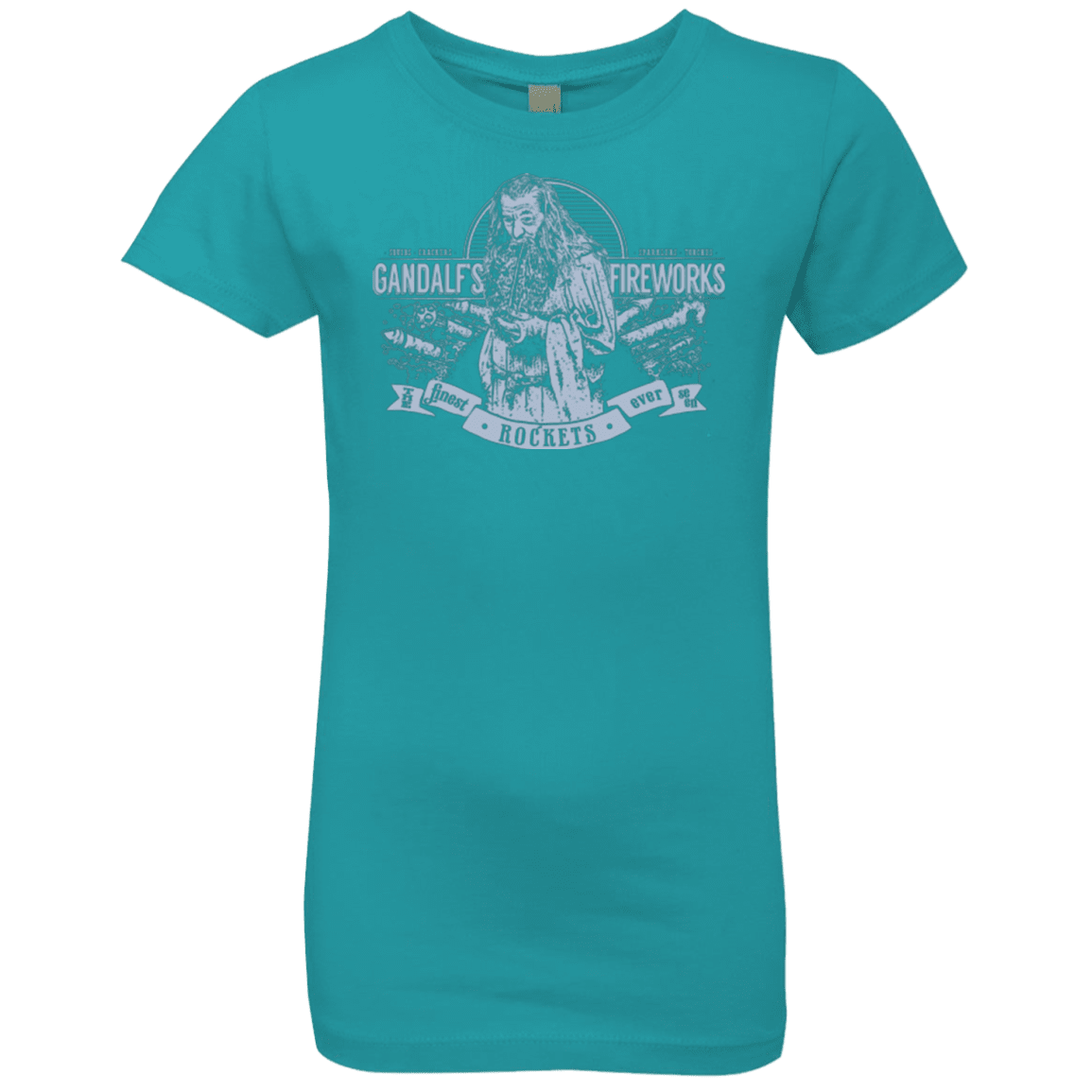 T-Shirts Tahiti Blue / YXS Gandalfs Fireworks Girls Premium T-Shirt