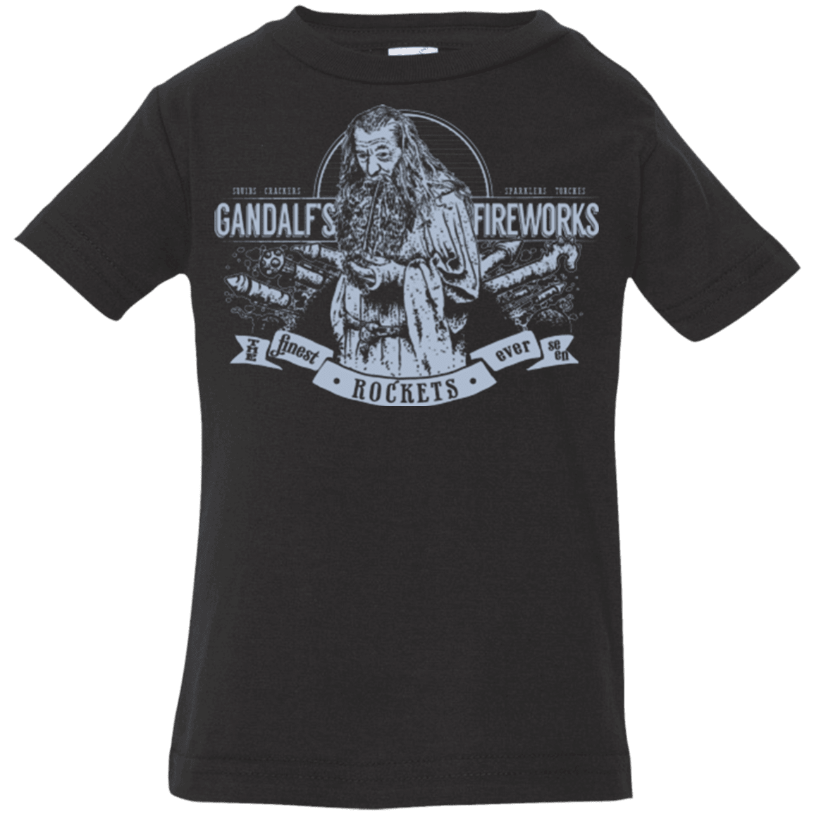 T-Shirts Black / 6 Months Gandalfs Fireworks Infant PremiumT-Shirt