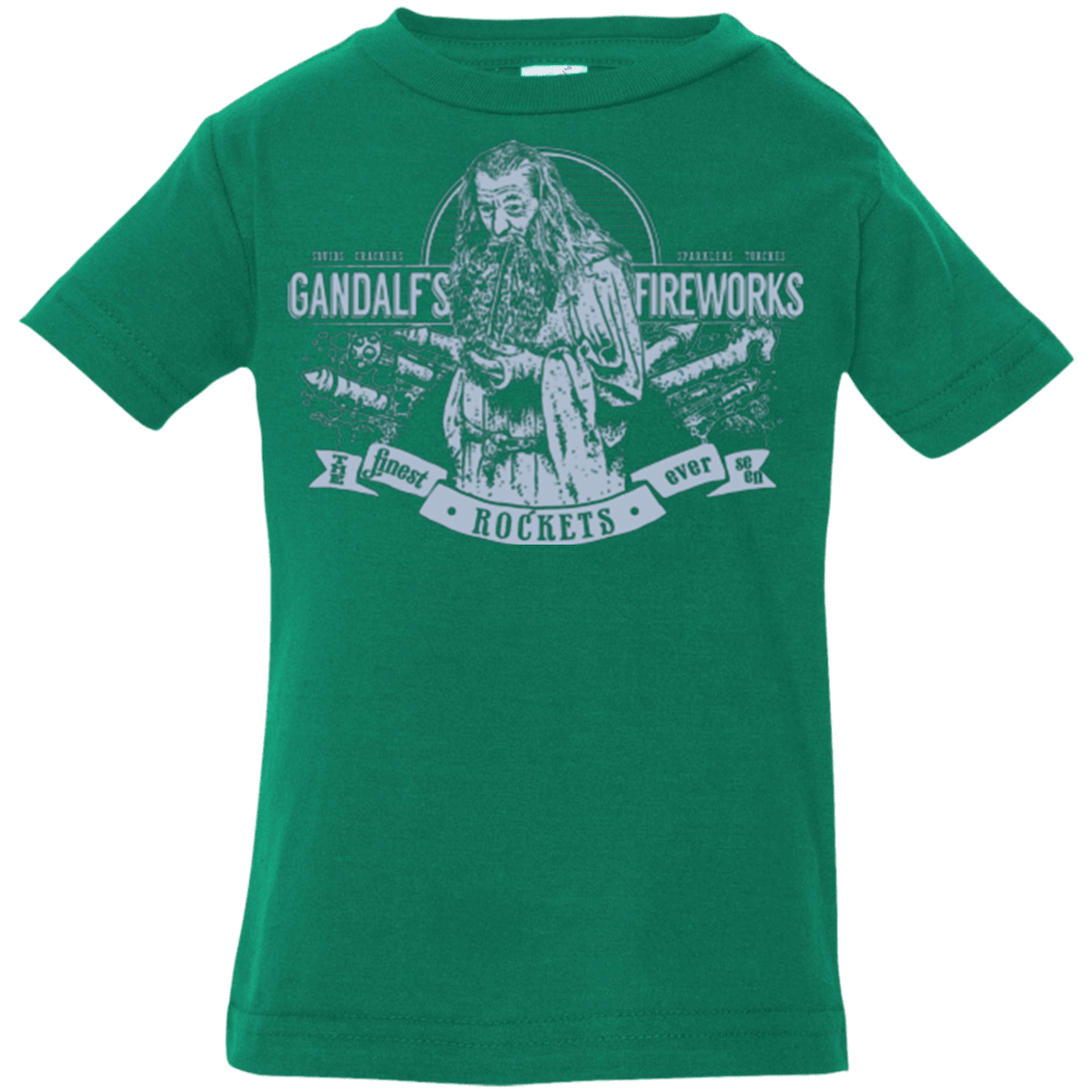 T-Shirts Kelly / 6 Months Gandalfs Fireworks Infant PremiumT-Shirt
