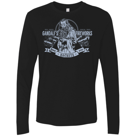 T-Shirts Black / Small Gandalfs Fireworks Men's Premium Long Sleeve