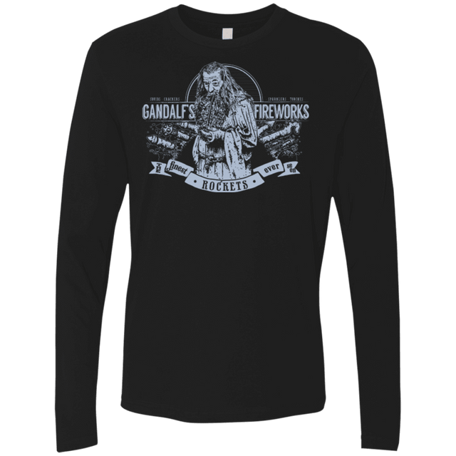 T-Shirts Black / Small Gandalfs Fireworks Men's Premium Long Sleeve