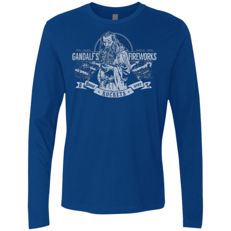 T-Shirts Royal / Small Gandalfs Fireworks Men's Premium Long Sleeve