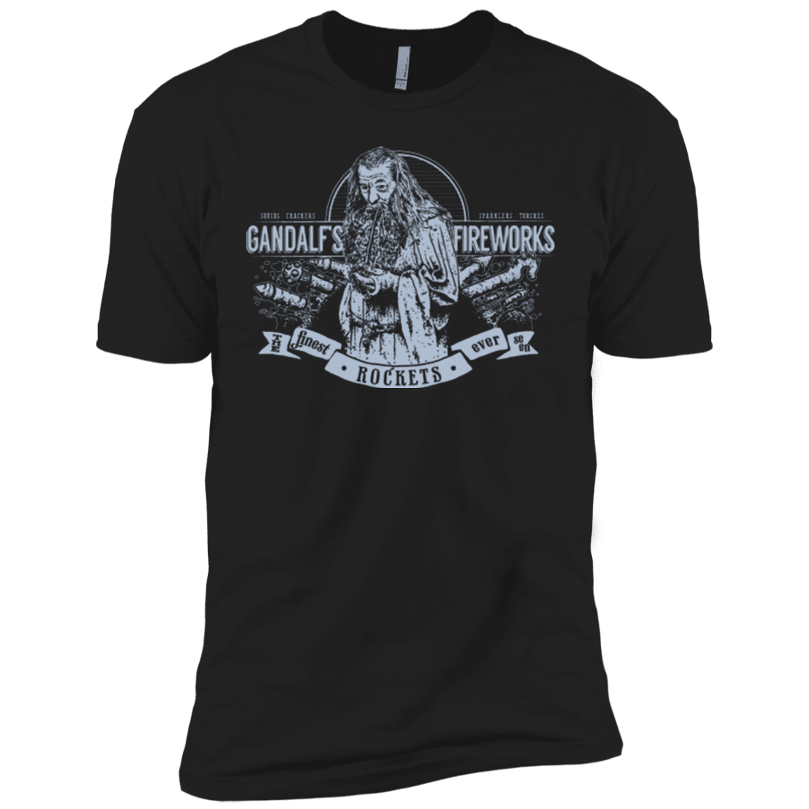 T-Shirts Black / X-Small Gandalfs Fireworks Men's Premium T-Shirt