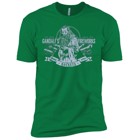T-Shirts Kelly Green / X-Small Gandalfs Fireworks Men's Premium T-Shirt