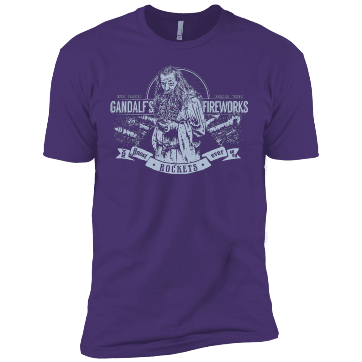 T-Shirts Purple / X-Small Gandalfs Fireworks Men's Premium T-Shirt