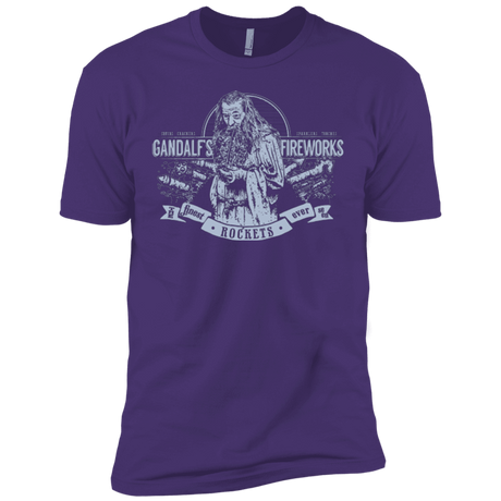 T-Shirts Purple / X-Small Gandalfs Fireworks Men's Premium T-Shirt