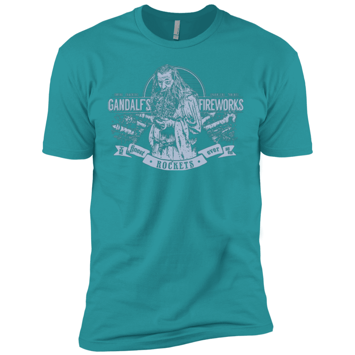 T-Shirts Tahiti Blue / X-Small Gandalfs Fireworks Men's Premium T-Shirt