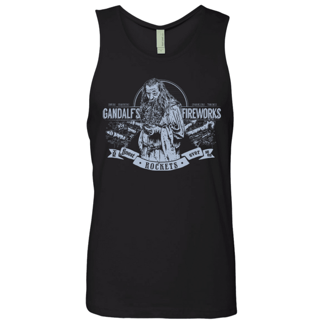 T-Shirts Black / Small Gandalfs Fireworks Men's Premium Tank Top