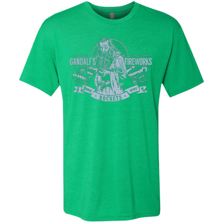 T-Shirts Envy / Small Gandalfs Fireworks Men's Triblend T-Shirt