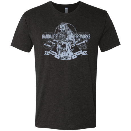 T-Shirts Vintage Black / Small Gandalfs Fireworks Men's Triblend T-Shirt