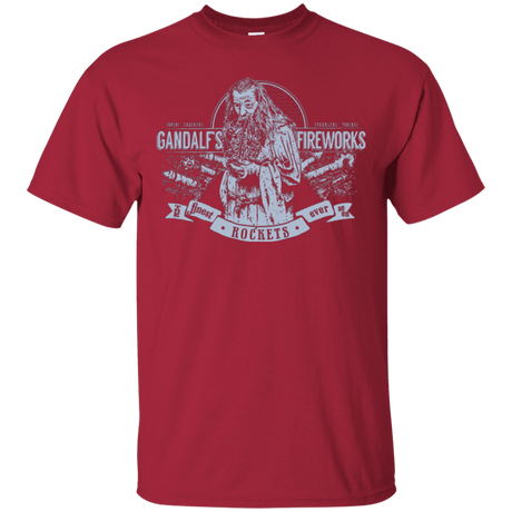 T-Shirts Cardinal / Small Gandalfs Fireworks T-Shirt