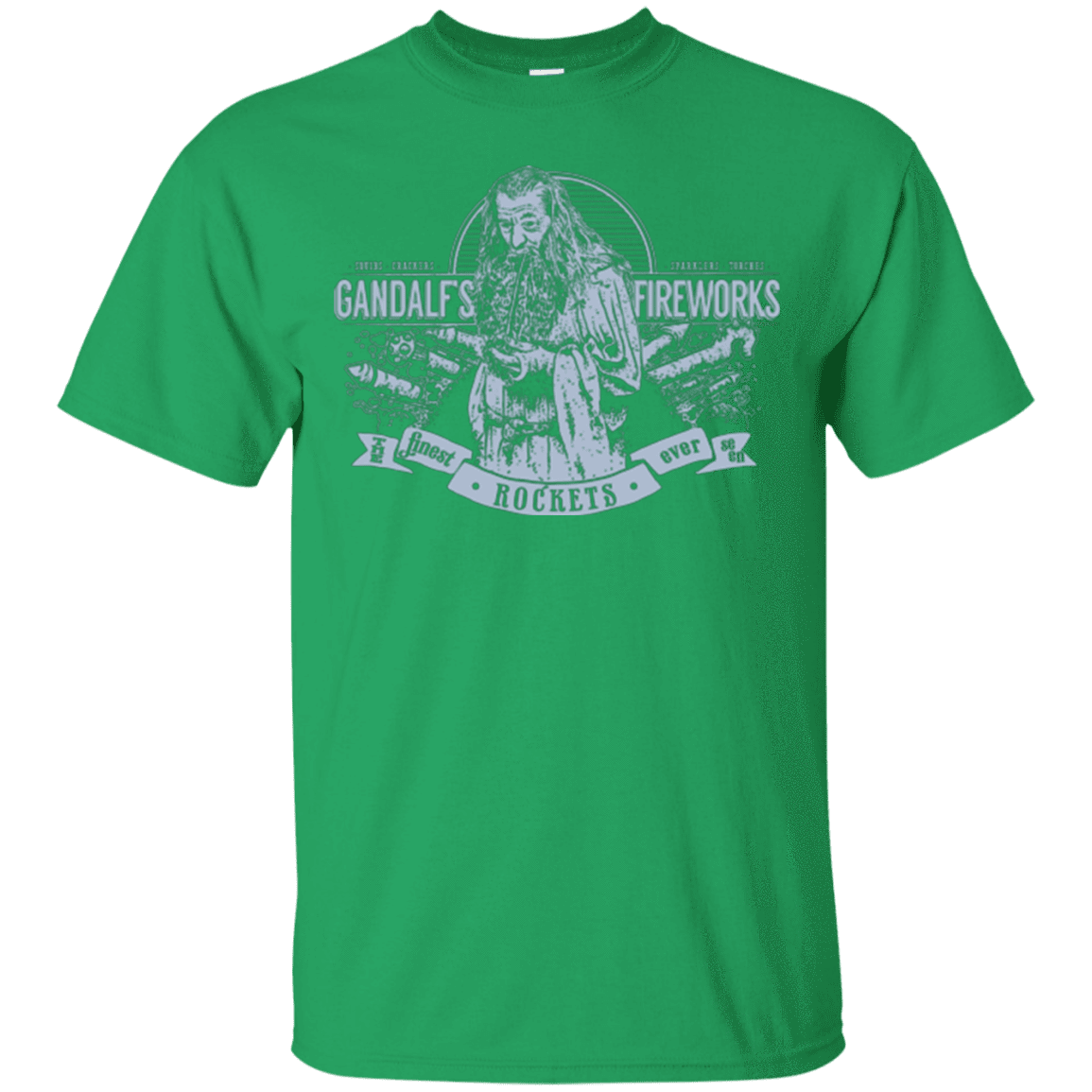 T-Shirts Irish Green / Small Gandalfs Fireworks T-Shirt