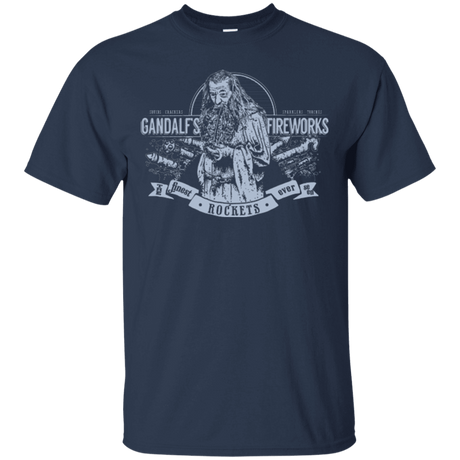 T-Shirts Navy / Small Gandalfs Fireworks T-Shirt