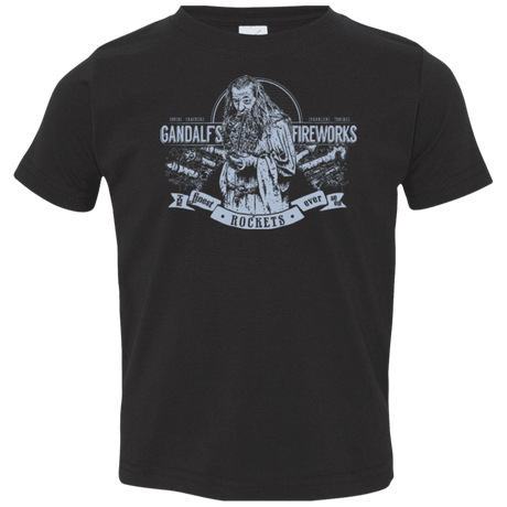 T-Shirts Black / 2T Gandalfs Fireworks Toddler Premium T-Shirt