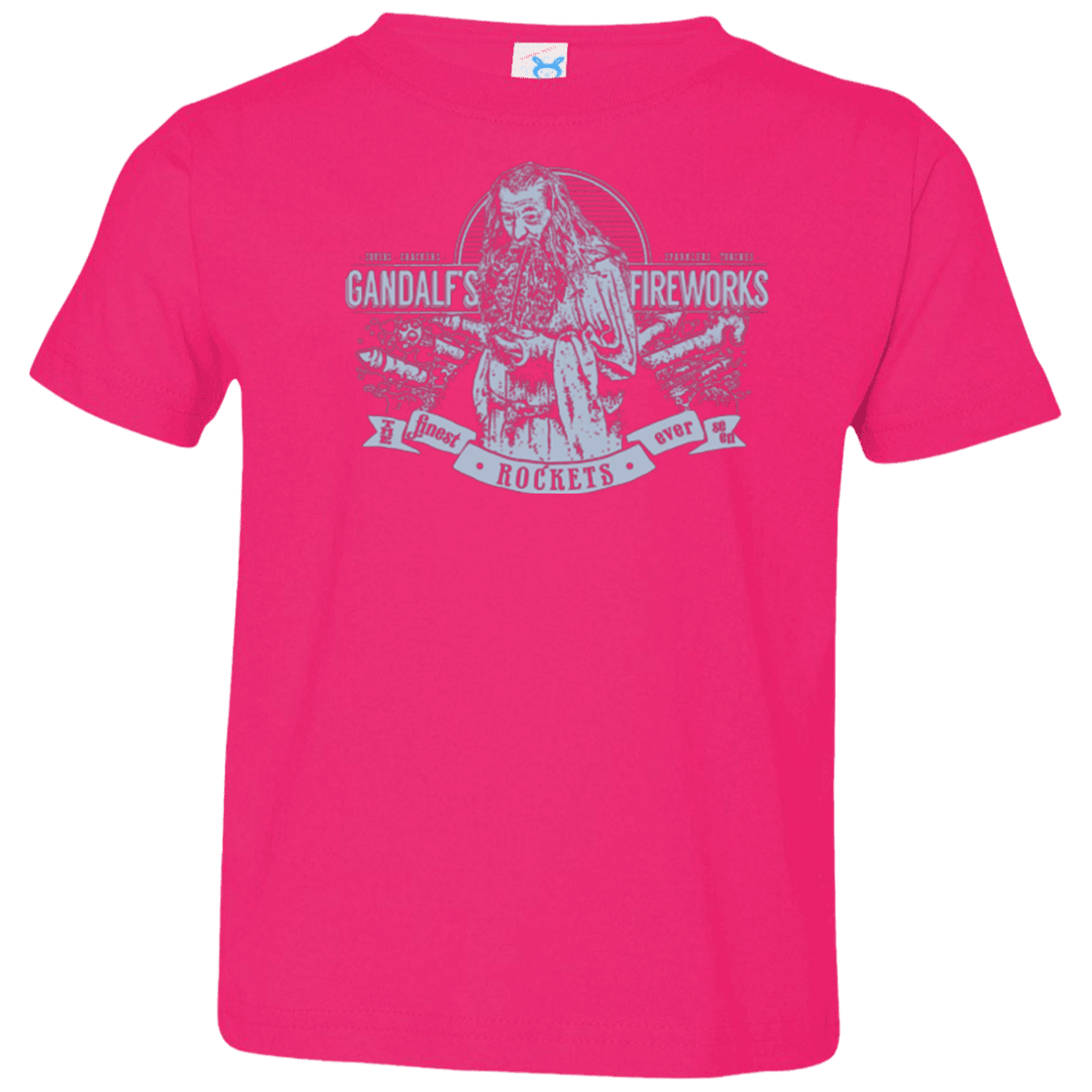 T-Shirts Hot Pink / 2T Gandalfs Fireworks Toddler Premium T-Shirt