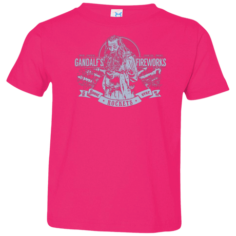 T-Shirts Hot Pink / 2T Gandalfs Fireworks Toddler Premium T-Shirt