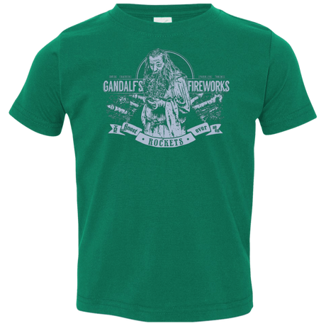 T-Shirts Kelly / 2T Gandalfs Fireworks Toddler Premium T-Shirt